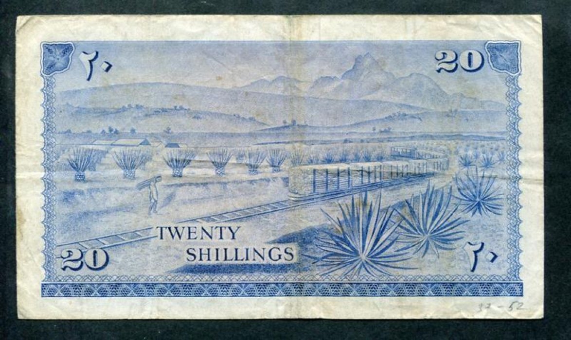 Бона. 20 шиллингов 1967 г. Кения.