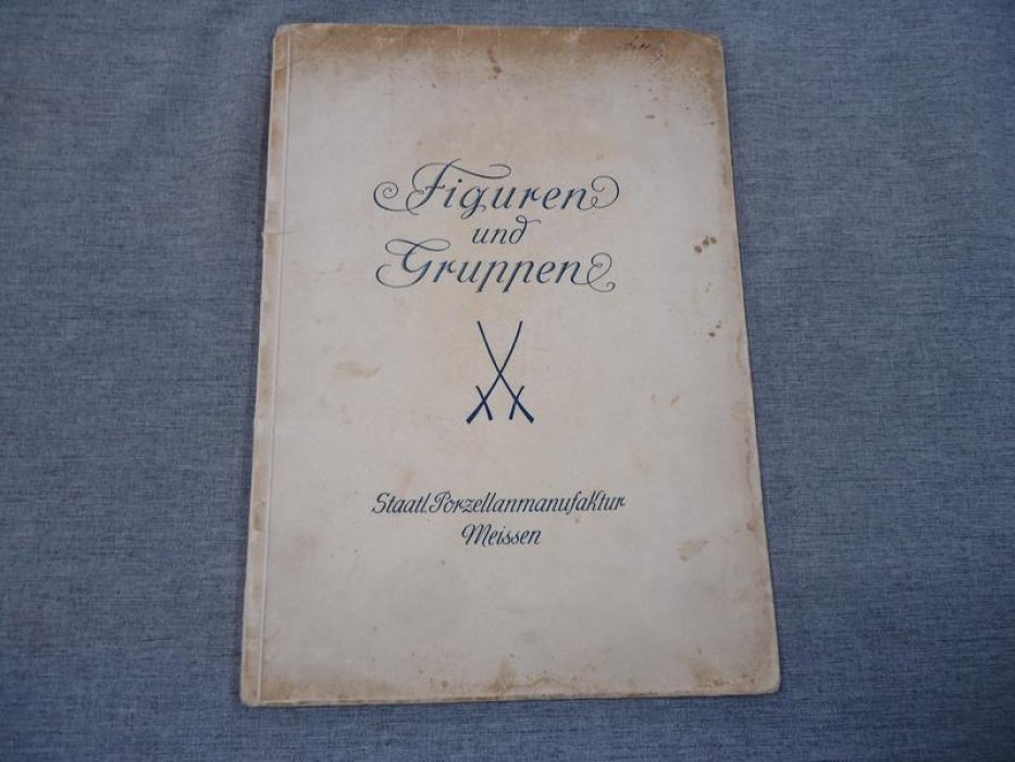 Porzellan-Manufaktur Meissen. Figurenand Gruppen aus den Jahren 1919 - 1938.