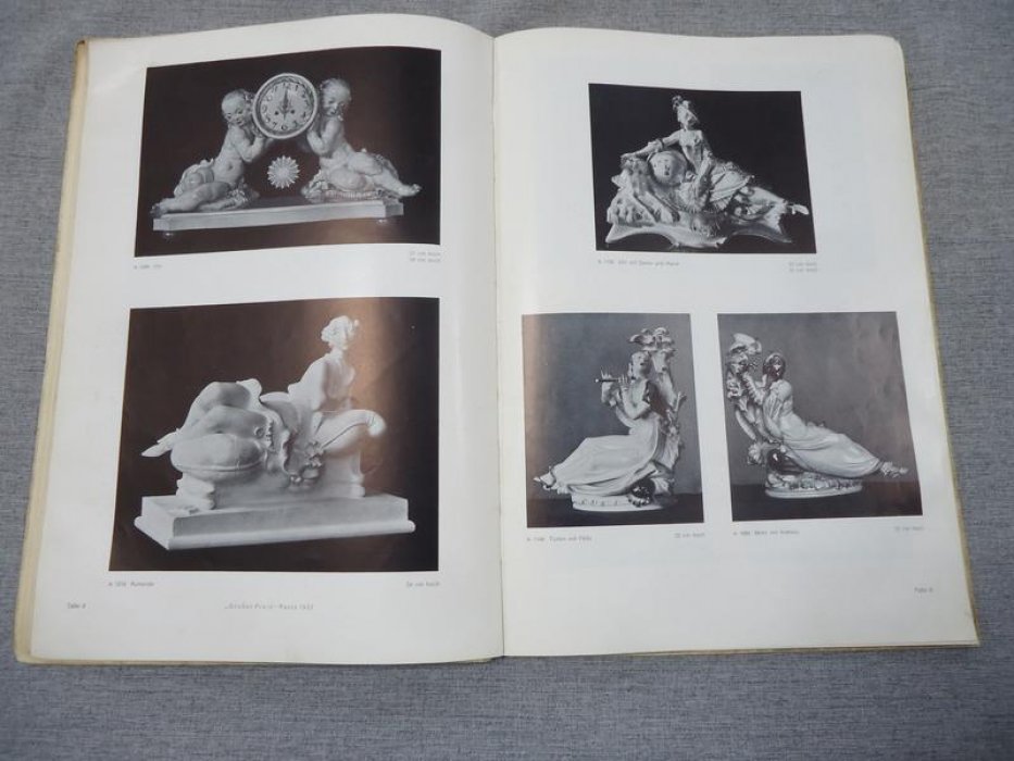 Porzellan-Manufaktur Meissen. Figurenand Gruppen aus den Jahren 1919 - 1938.