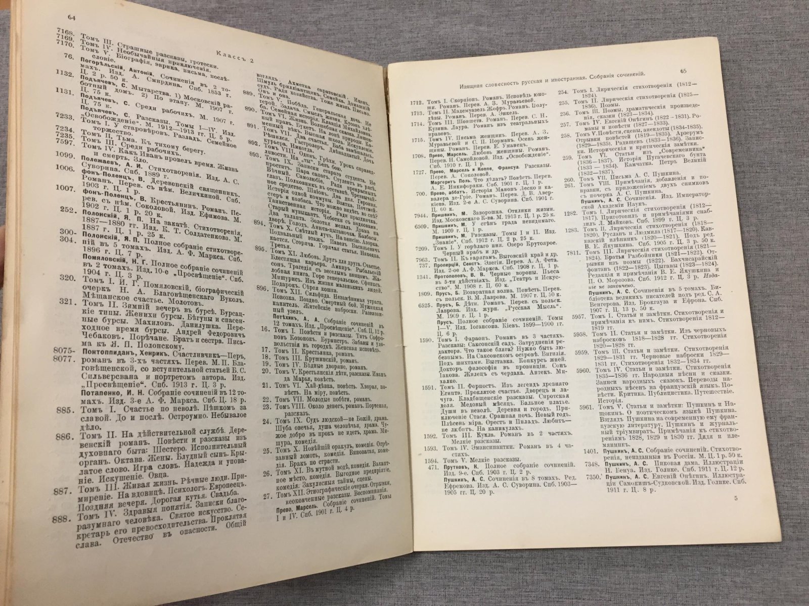 Каталог библиотеки Московского педагогического Собрания. 1914 г.
