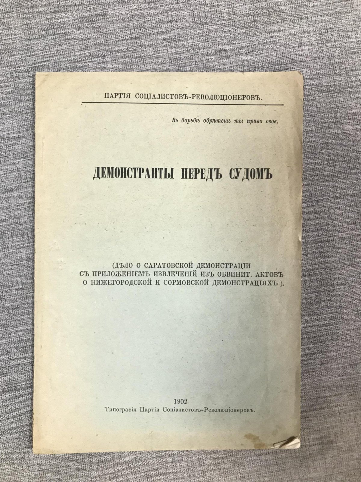 Демонстранты перед судом.