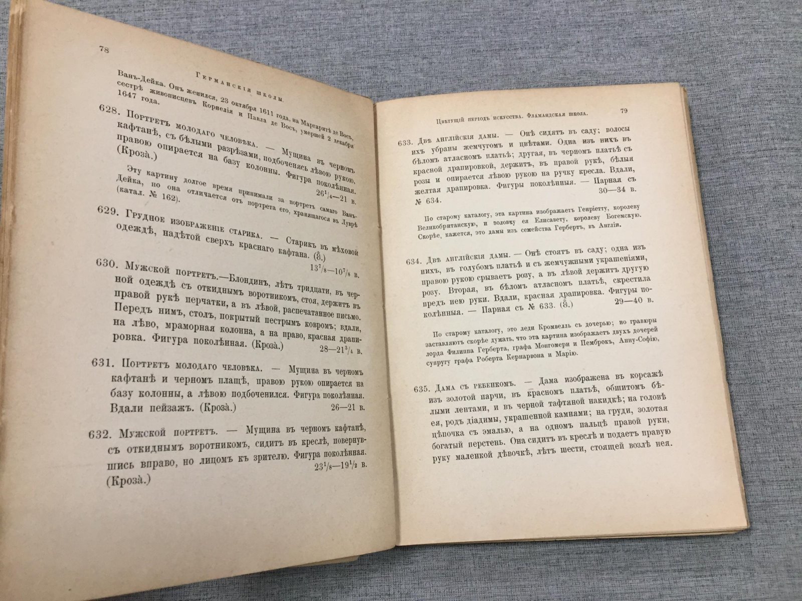 Императорский Эрмитаж. Каталог картинной галереи. (Второе издание).