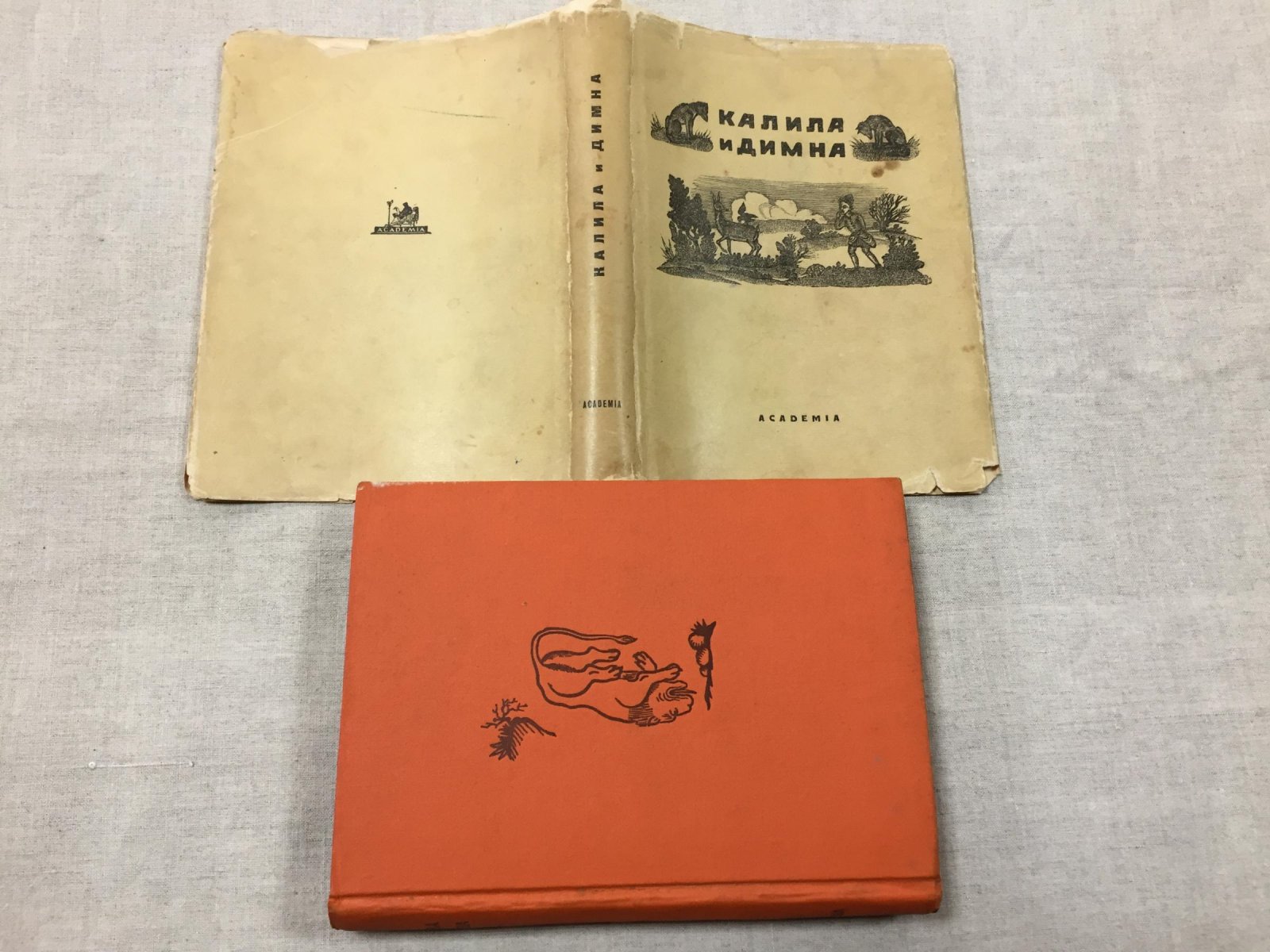 Калила и Димна. Перевод с арабского И.Ю. Крачковского и И.П. Кузьмина.