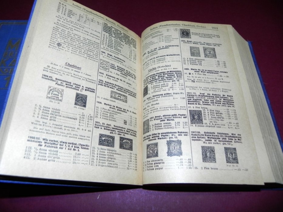 Michel Briefmarken Katalog: 1941. Europa. 1942. Ubersee.