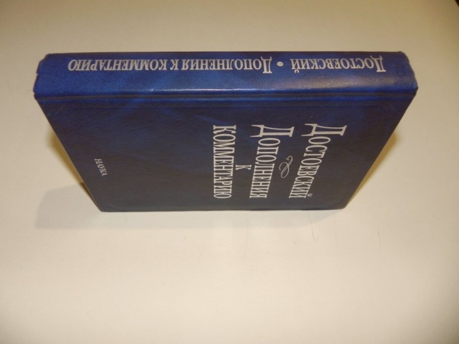 Достоевский. Дополнения к комментарию.