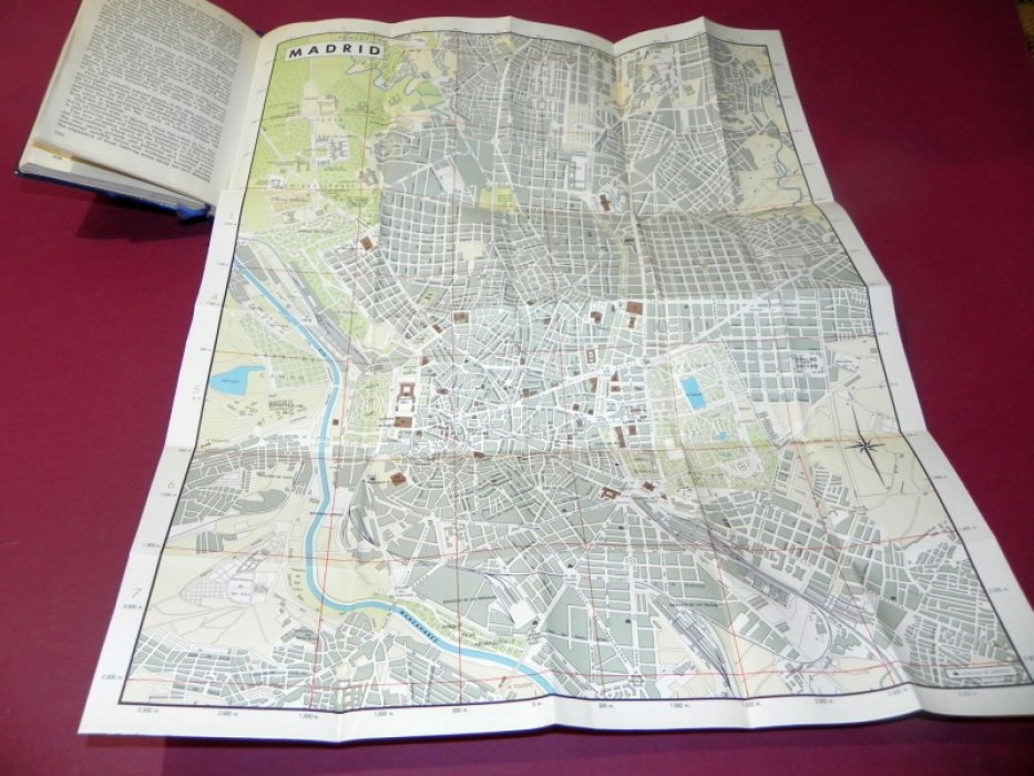 Visitors Guide to Madrid and Places of Interest in its Vicinity / Путеводитель для туристов по Мадриду и достопримечательностям в его окрестностях.
