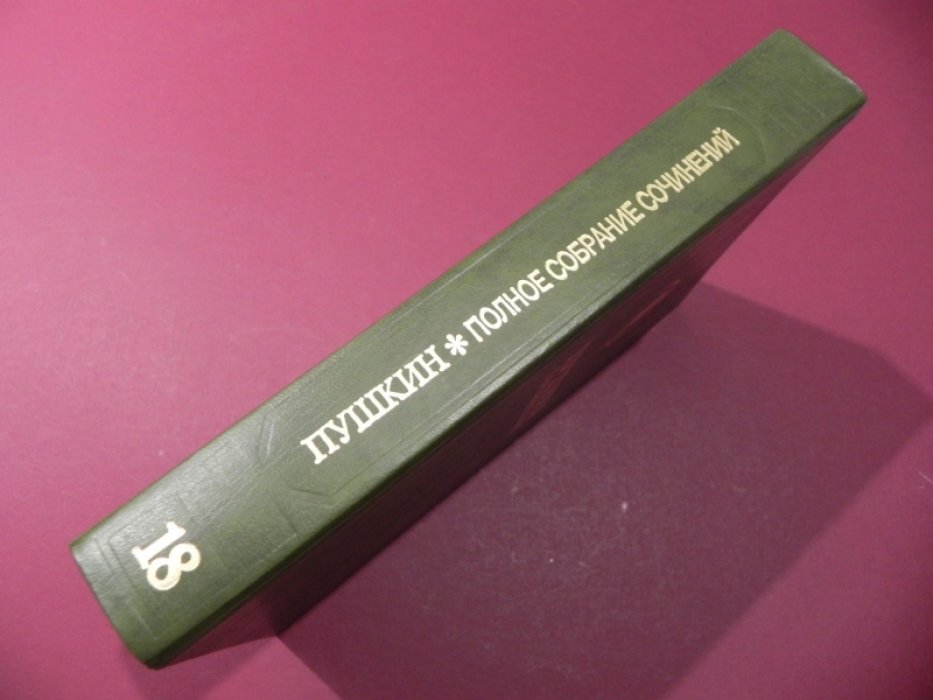 Пушкин А.С. Полное собрание сочинений в 17 томах. Том 18 (дополнительный). Рисунки.