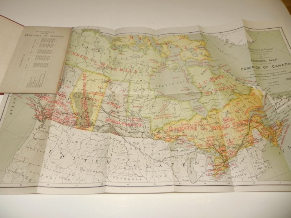 Resourse Map. Dominion of Canada.