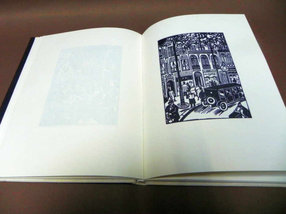 Мазерель. Die Stadt. Hundert Holzschitte von Frans Masereel.