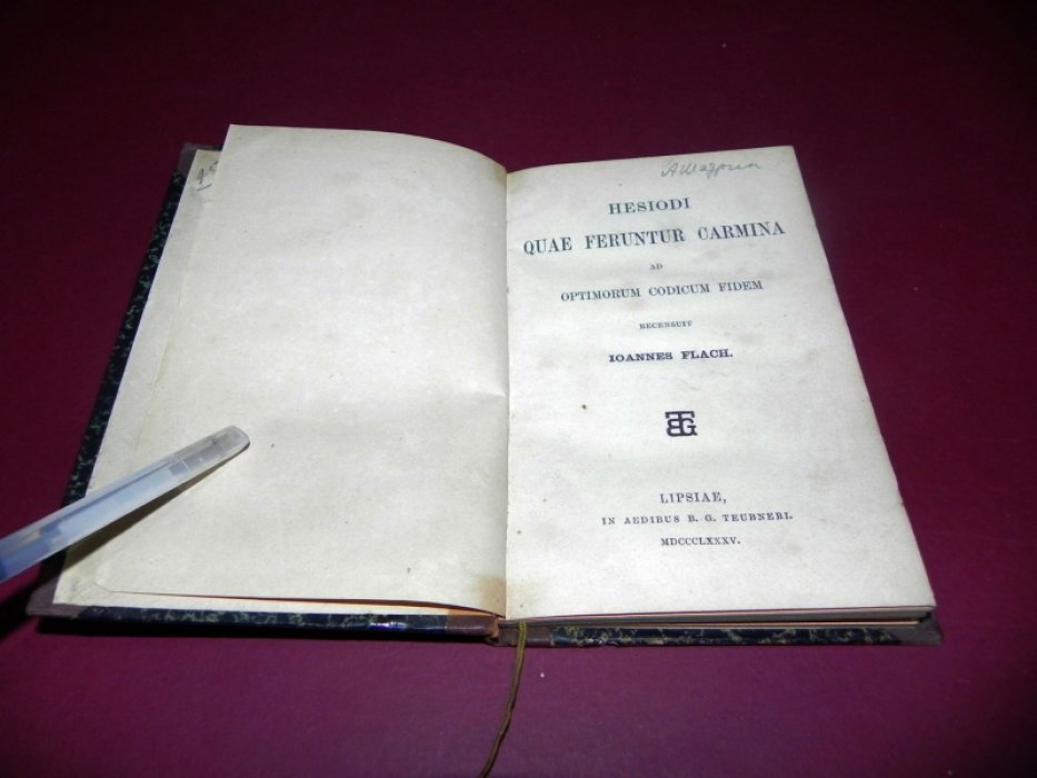 Hesiodi. Quae Feruntur Carmina Ad Optimorum Codicum Fidem.