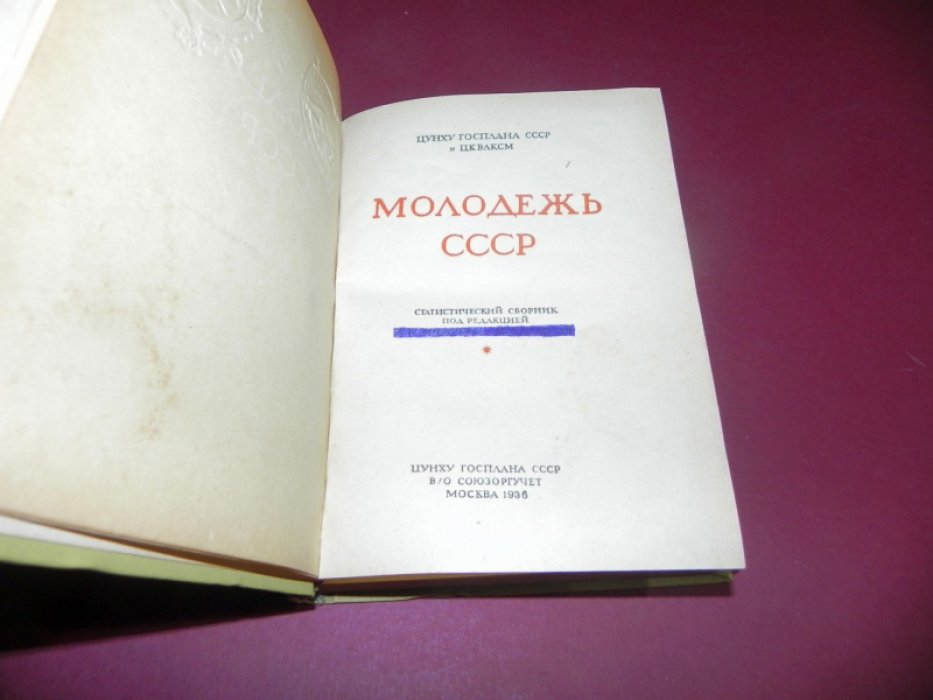 Молодежь СССР.