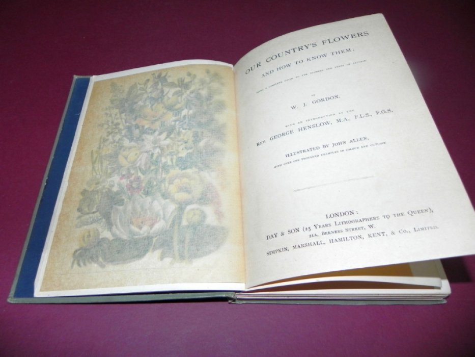 Gordon W.J. Our Countrys Flowers and How to Know Them / Цветы нашего сада и как в них разобраться.