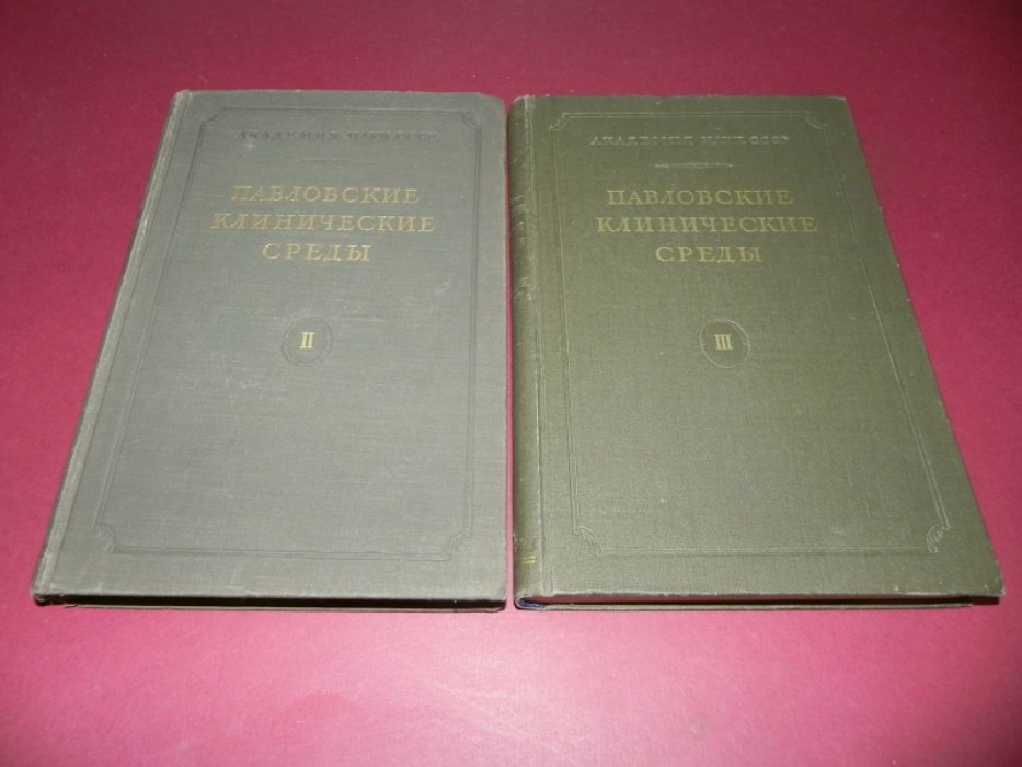 Павловские клинические среды. Стенограммы заседаний в нервной и психиатрической клиниках. Т. II. 1934. Том III. 1935 - 1936.
