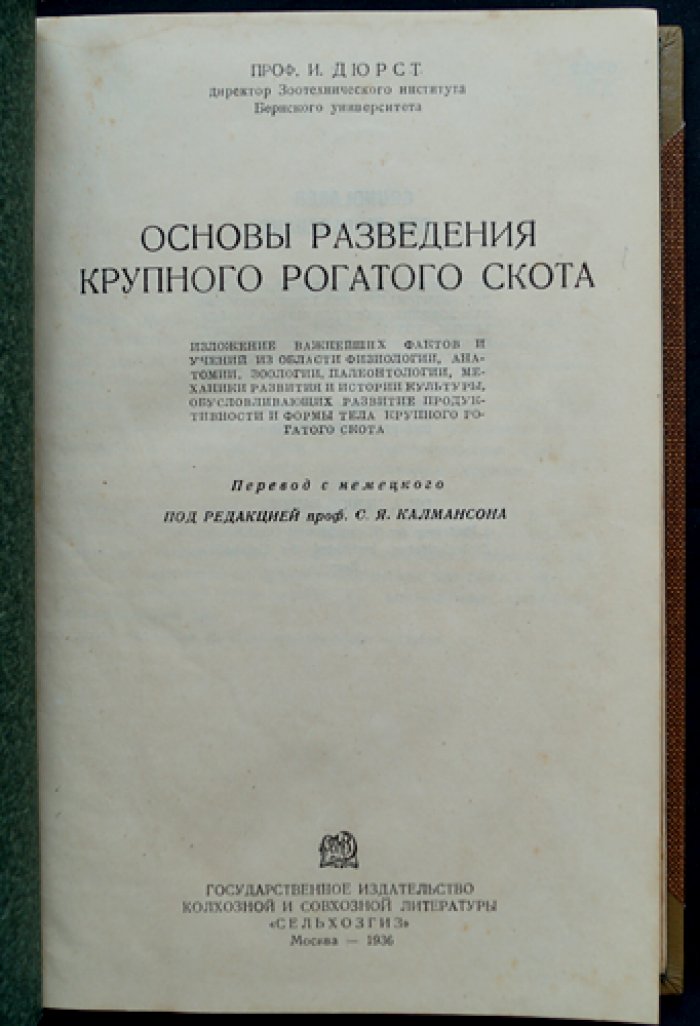 Основы разведения крупного рогатого скота: физиология, анатомия, зоология и практические принципы формирования продуктивности