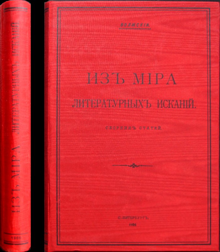Волжский. Из мира литературных исканий: критика, история литературы и размышления о человеке, смерти и творчестве