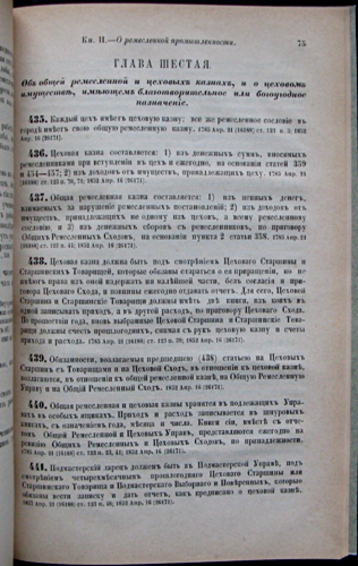 Устав о промышленности. Свод законов Российской империи (Том XI, часть 2)