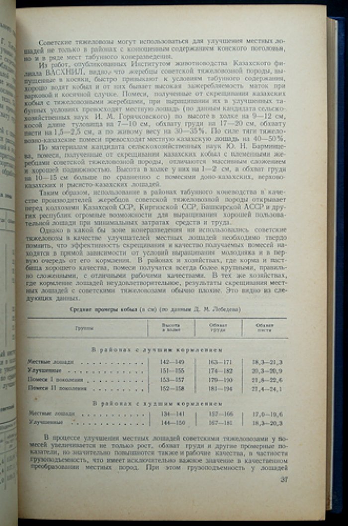 Государственная племенная книга лошадей советской тяжеловозной породы. Том I: Жеребцы