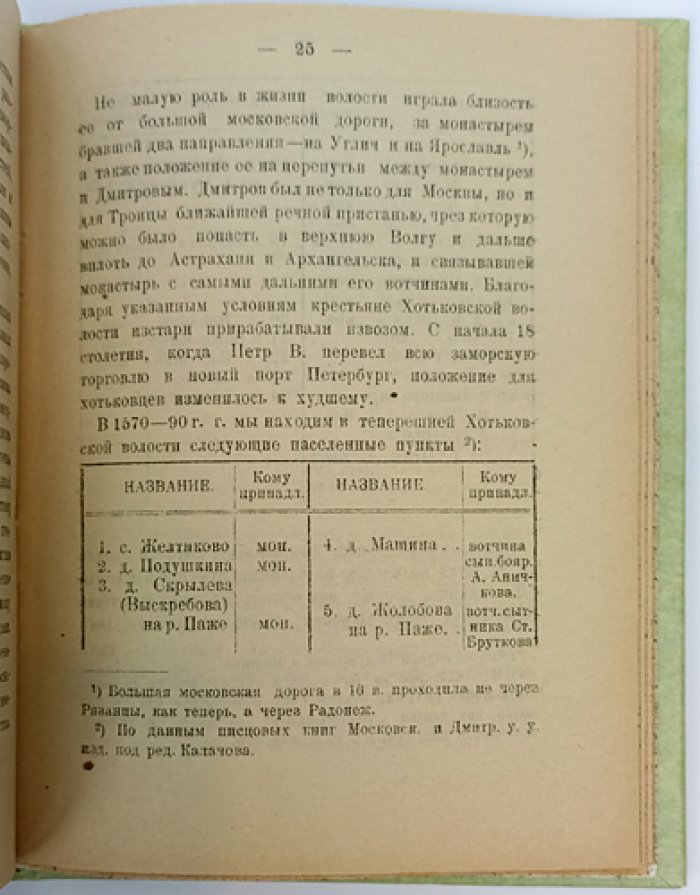 Хотьковская волость Московской губернии: краеведный очерк (историко-географическое и социально-хозяйственное описание)