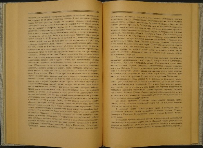 Экономическая география Грузии (первое издание, 1924) — исследование по территории, населению, хозяйству и торговле