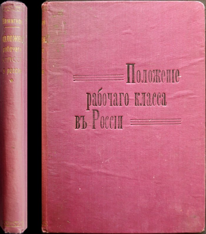 Положение рабочего класса в России: по материалам отчетов фабричных инспекторов (изд. 2-е, доп. и испр.)