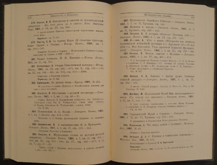 Puschkiniana (1900–1910): библиография книг и публикаций о Пушкине в России