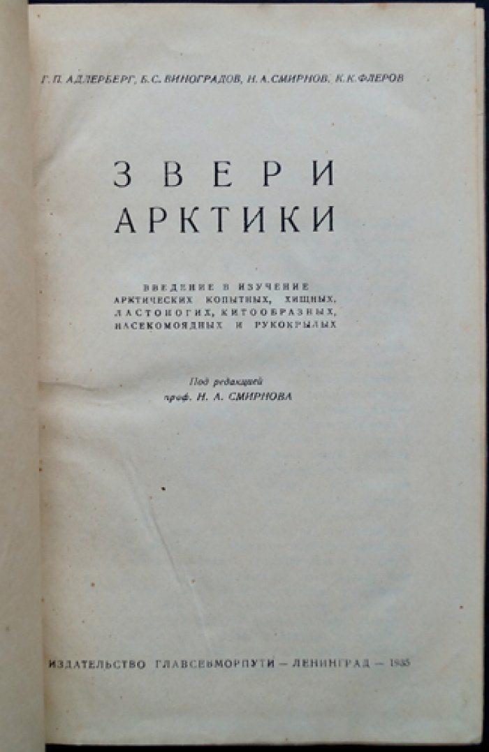 Звери Арктики: копытные, хищные, ластоногие, киты, насекомоядные и рукокрылые