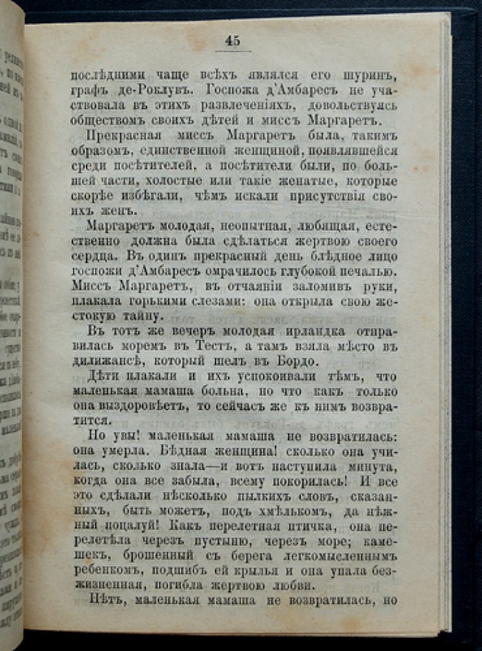 Бархатная маска. Сентиментальный роман из французской жизни XIX века