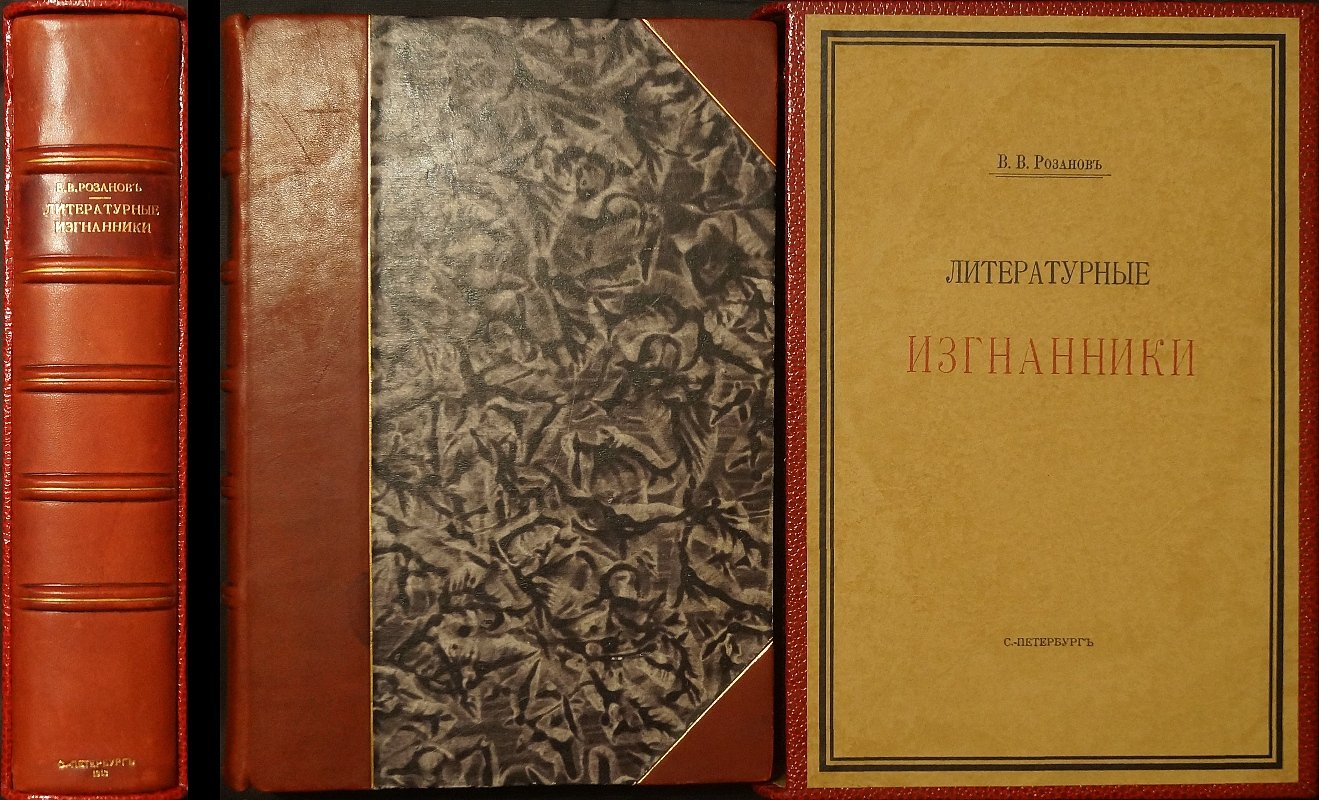 Василий Розанов. «Литературные изгнанники». Том первый (1913)