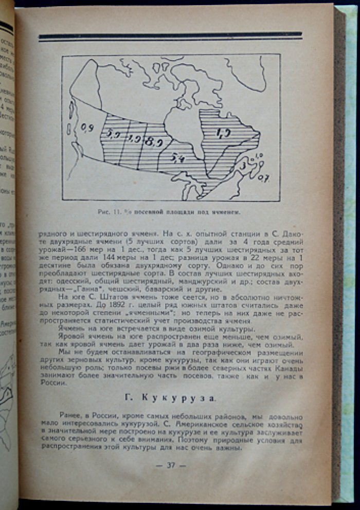 Зерновое хозяйство Северной Америки: путь зерна от производителя к потребителю