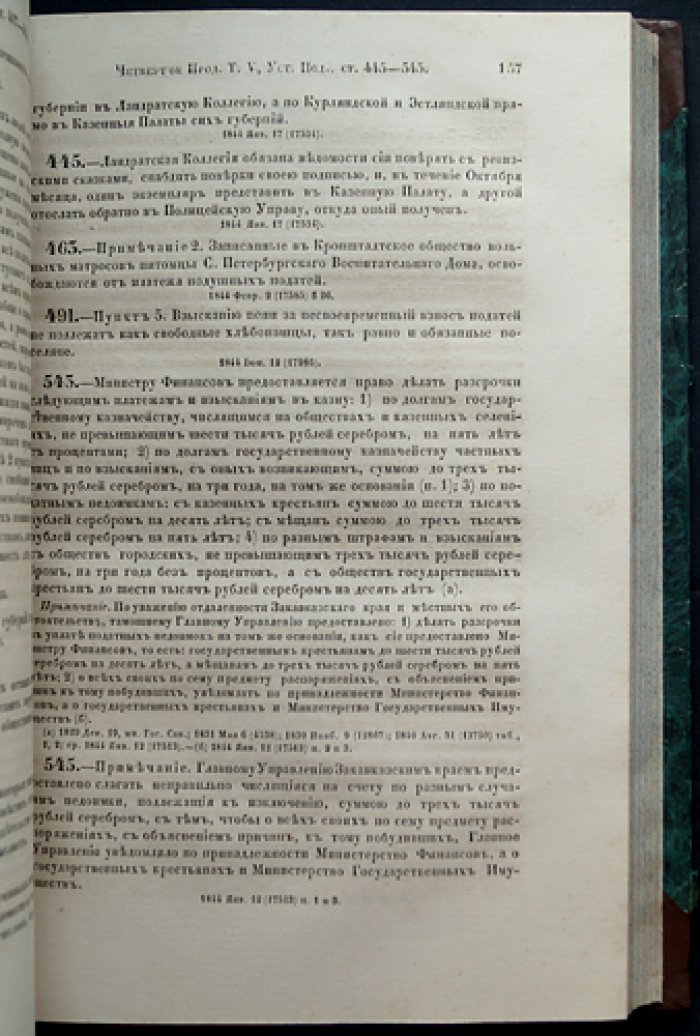 Продолжение Свода законов Российской империи (1842 г.). Том IV. С 1 января по 30 июля 1844 года