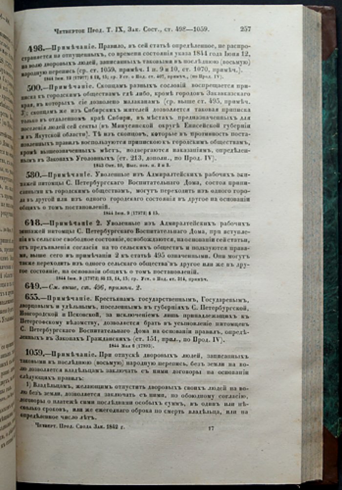 Продолжение Свода законов Российской империи (1842 г.). Том IV. С 1 января по 30 июля 1844 года