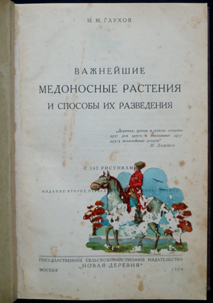Медоносные растения России. Важнейшие медоносы и способы их разведения (2-е издание, переработанное и дополненное)