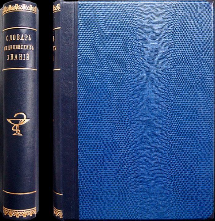 Терминологический словарь медицинских знаний (издание 1907 года)