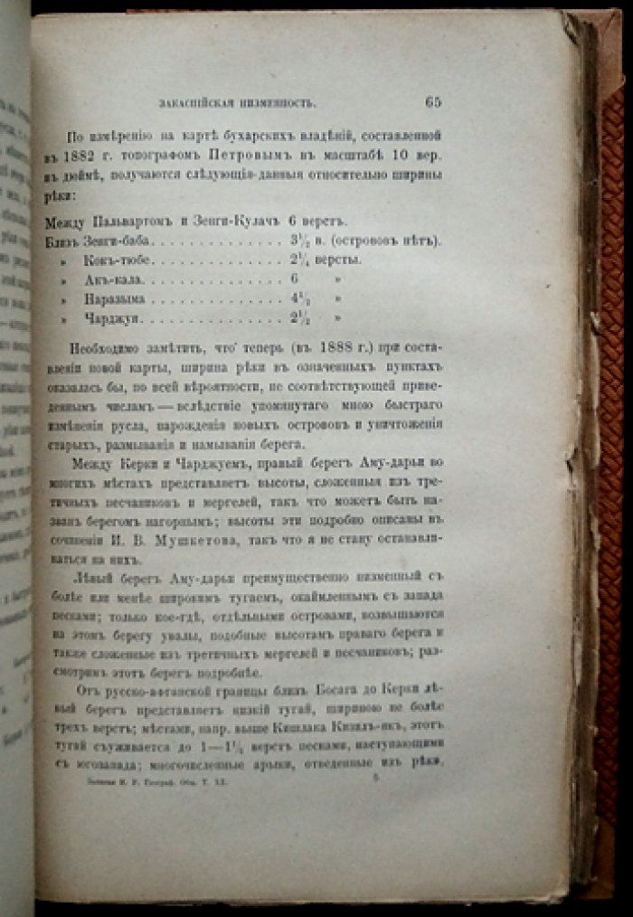 Обручев. Закаспийская низменность: геологический и орографический очерк по материалам экспедиций 1886–1888 годов