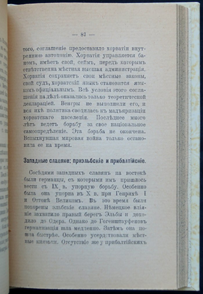Исторический очерк славянства: состав современного славянства (этнографическая карта славянского мира)