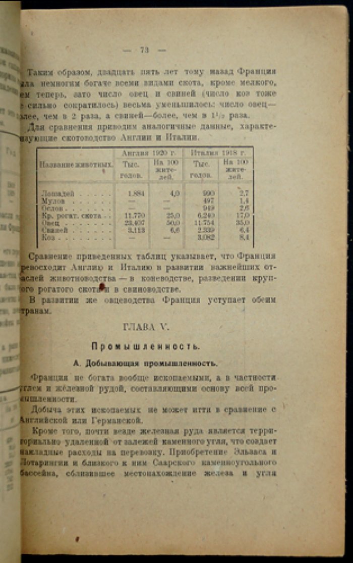 Военная география и статистика иностранных государств