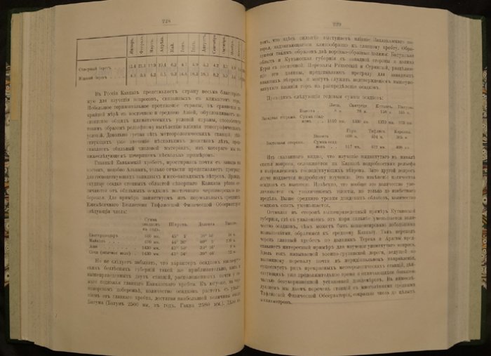Записки Императорского Русского Географического Общества. Том XLVII: сборник статей о метеорологии, посвященный А.И. Воейкову (карты снежного покрова, диаграммы и чертежи)