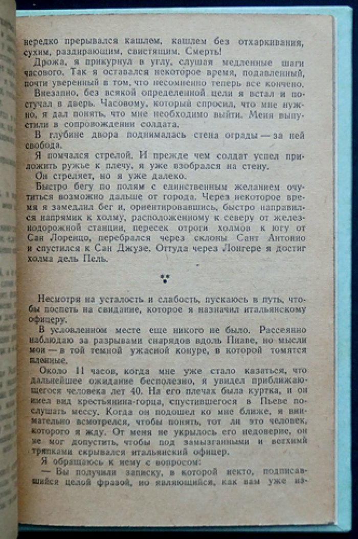 Тандура. Три месяца в разведке во вражеском тылу (дневник итальянского офицера-разведчика, 1918)