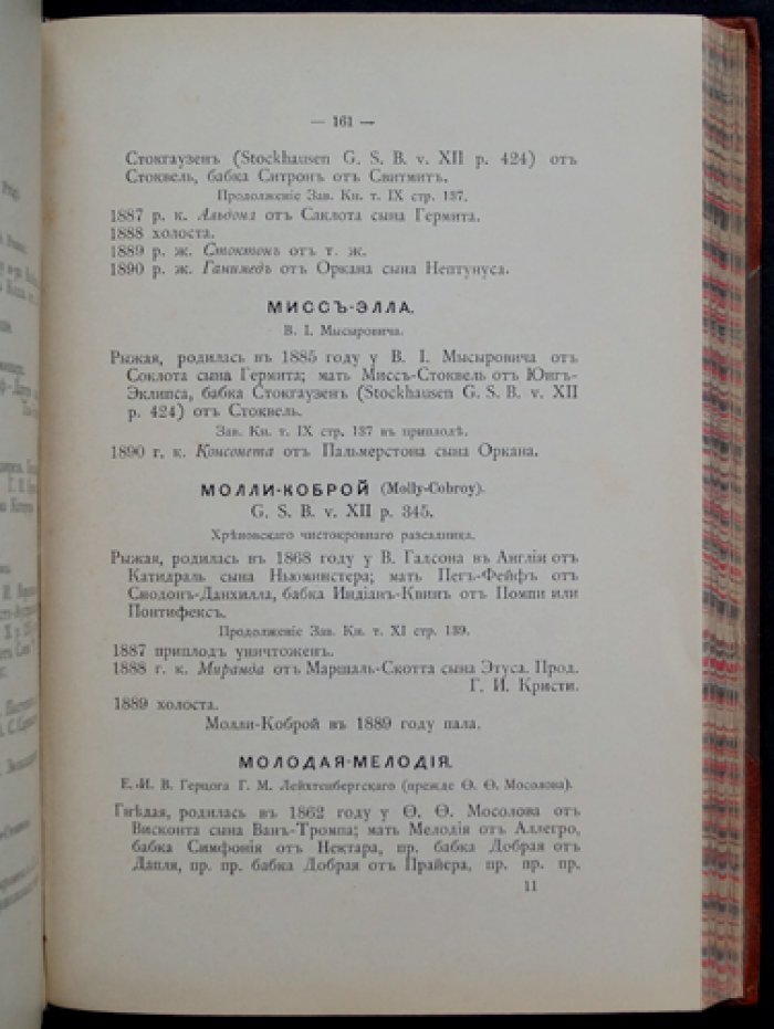 Заводская книга чистокровных и скакавших лошадей в России. Том X (Х)