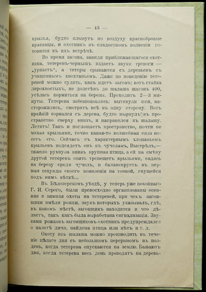 Охота на тетеревей. Очерки и советы охотнику