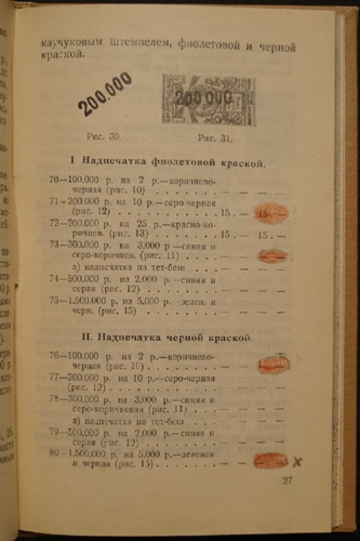 Каталог почтовых марок и цельных вещей. Выпуск V: Кавказ (1926)