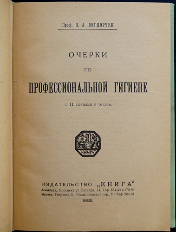 Профессиональная гигиена: очерки (Вигдорчик Н.А.)