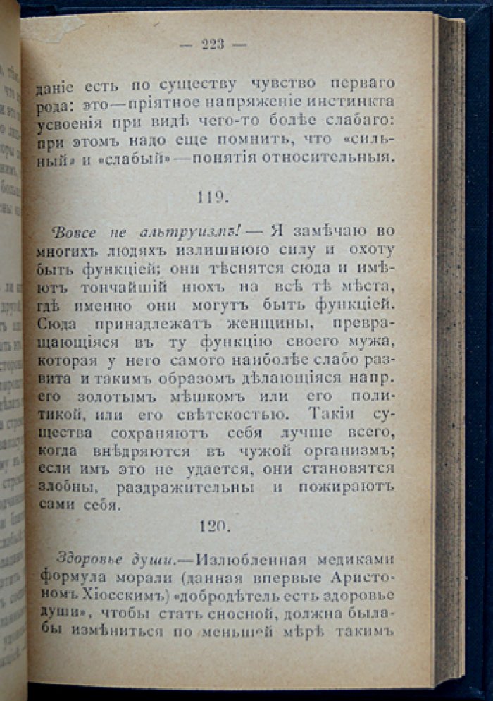 Ницше Ф. «Веселая наука» (La gaya scienza). Философские отрывки, эпиграммы и афоризмы