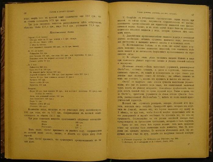 Пруста и Матъе. Гигиена и лечение тучных (1899)