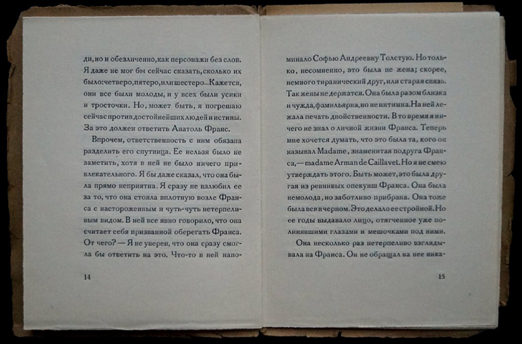 Господин Бержере (у Старицына). Творческий портрет и ксилографика в издании ВХУТЕМАСа