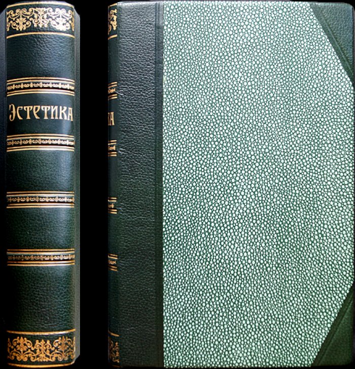 Л. А. Саккетти. Эстетика в общедоступном изложении (в одном переплёте, тома I–II)