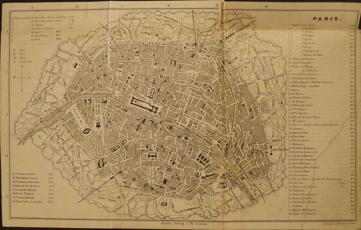 Иллюстрированный путеводитель по Парижу и окрестностям (7-е издание, 1859)