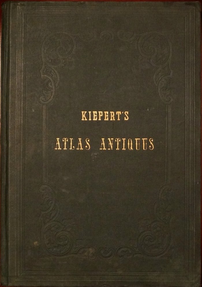 Атлас античности (Atlas Antiquus): 12 карт по древней истории. Пятое переработанное и дополненное издание Генриха Киперта