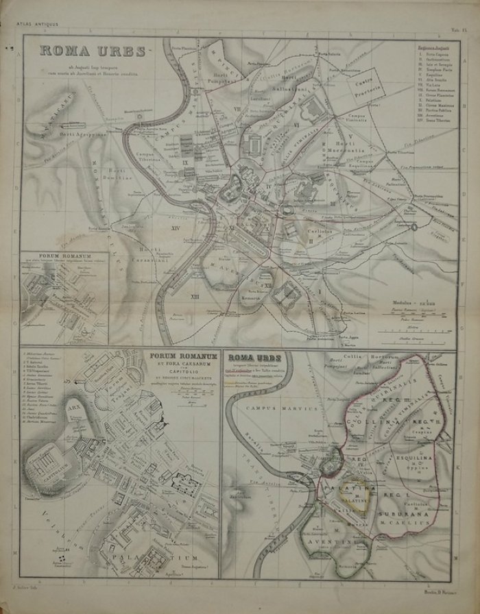 Атлас античности (Atlas Antiquus): 12 карт по древней истории. Пятое переработанное и дополненное издание Генриха Киперта