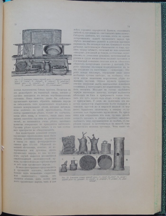 Антропология Грузии. Т. I. Грузины Карталинии и Кахетии (1908)